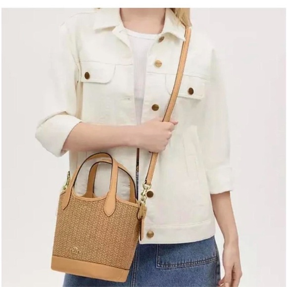 Coach Handbags - Coach Tan Crossbody Bag